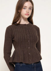 Piper Peplum Cardigan