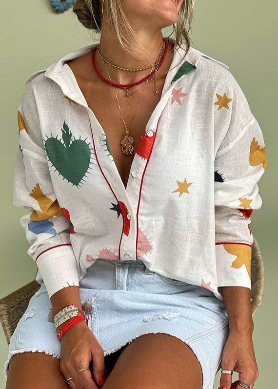 Sunshine Unique Print Blouse