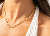 Sunburst Chain Necklace