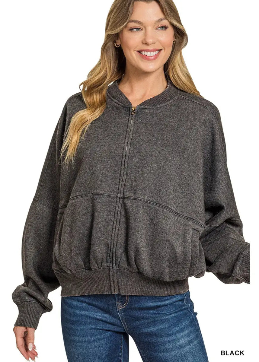Acid Washed Fleece