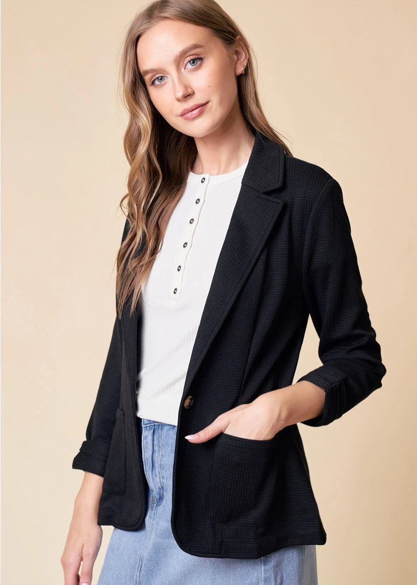 Tara Textured Blazer