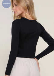 Sable Seamless Crop Top