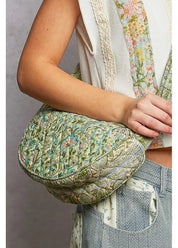 Quilted Floral Bag
