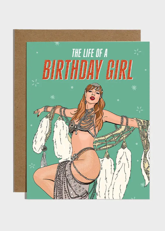 The Life of A Birthday Girl Card