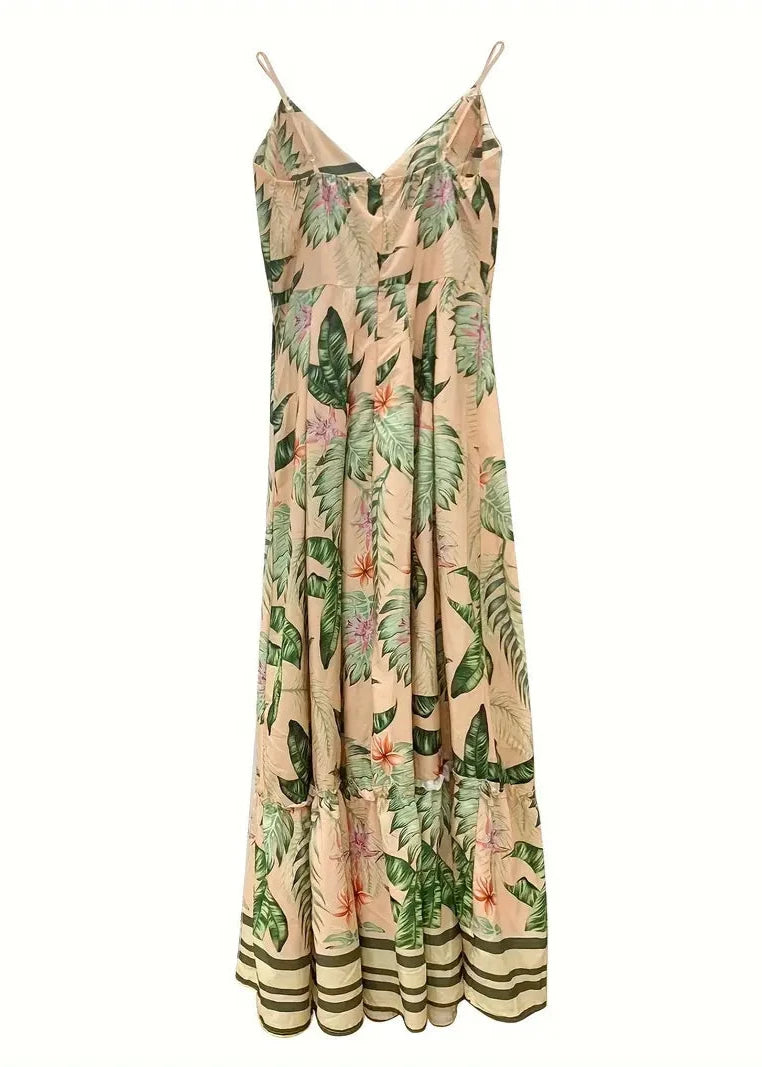 Tropical Plant Dress