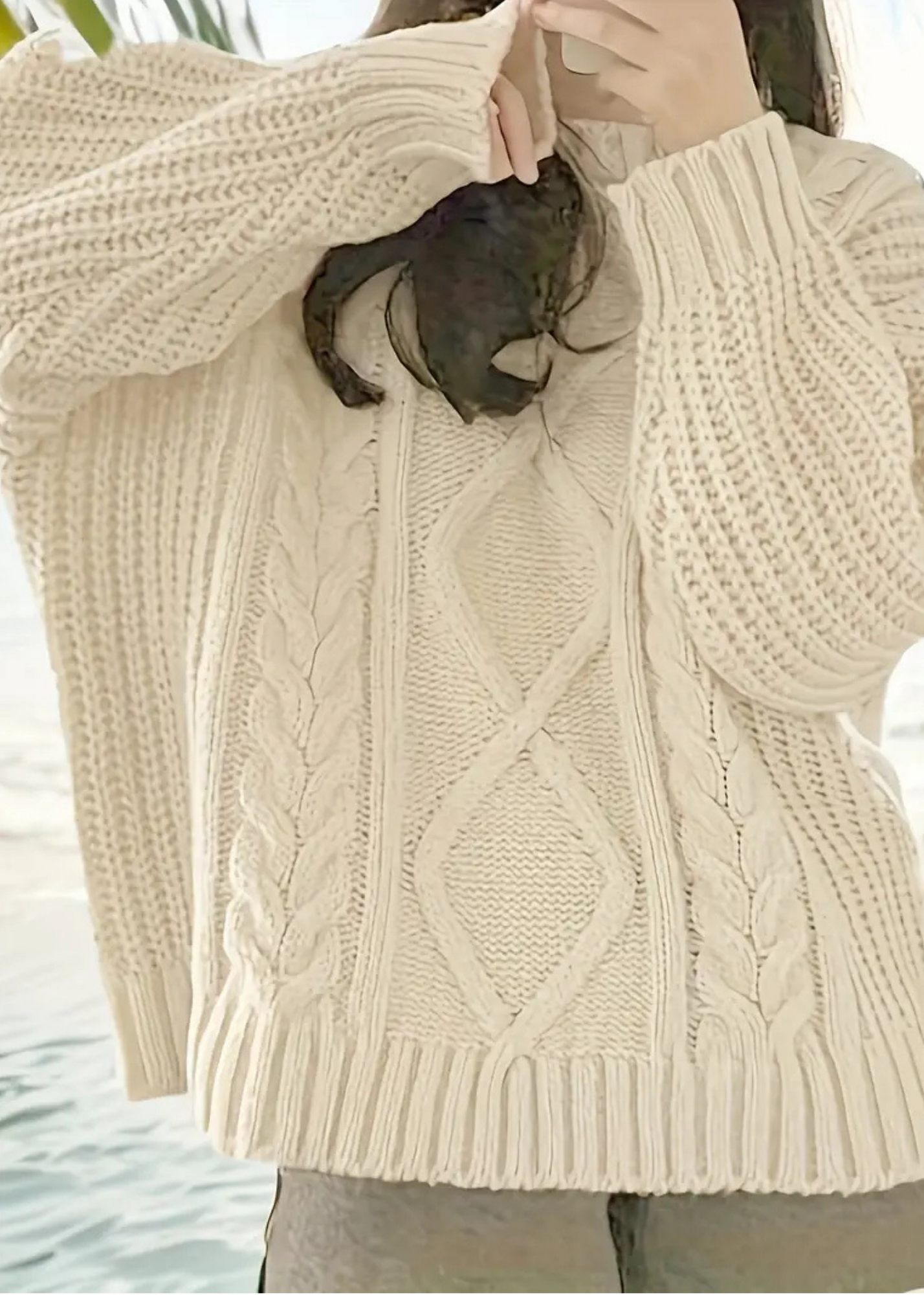 Celia Cable Knit Sweater