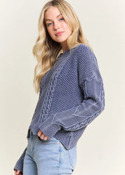Chase Cable Knit Sweater