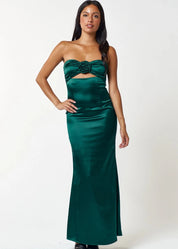 Rosie Satin Maxi Dress