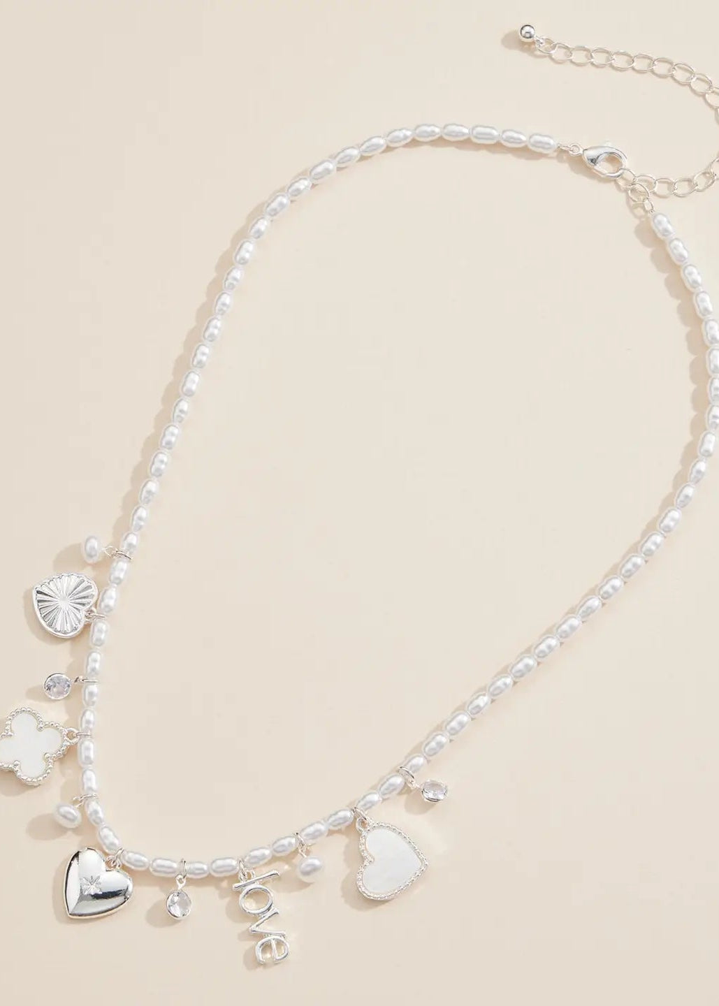 Pearl Charm Necklace