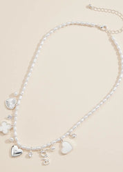 Pearl Charm Necklace