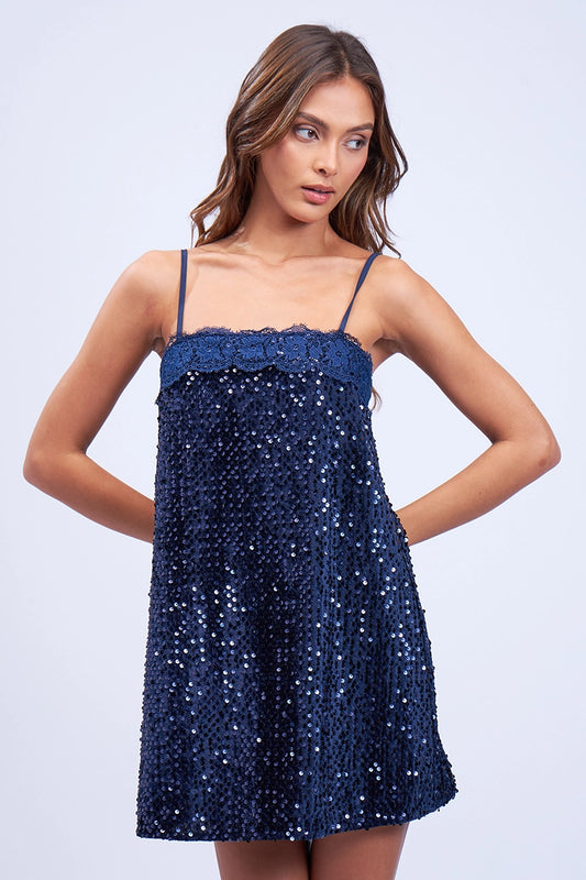 Arianna Glitter Dress