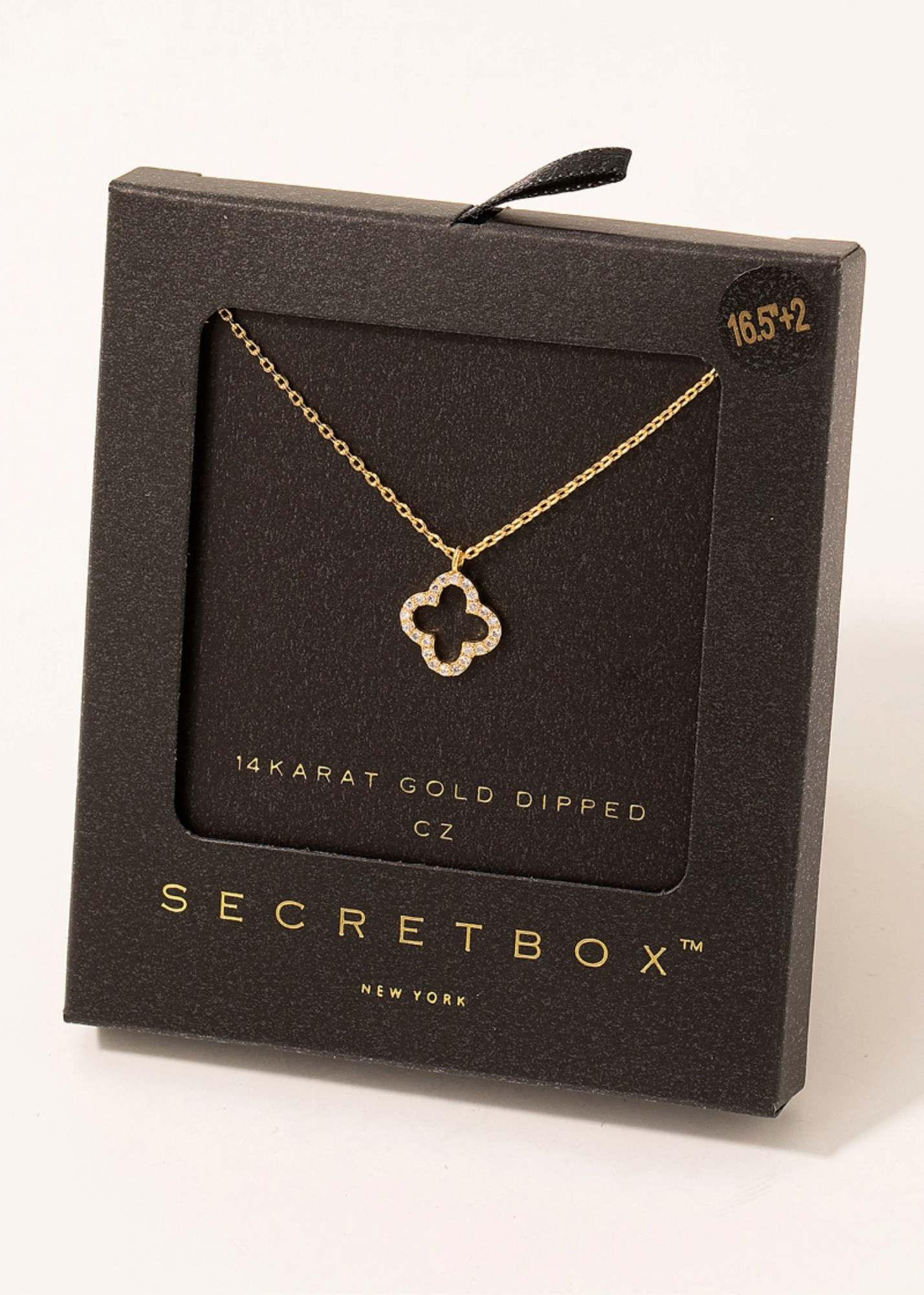 Secret Box Clover Necklace