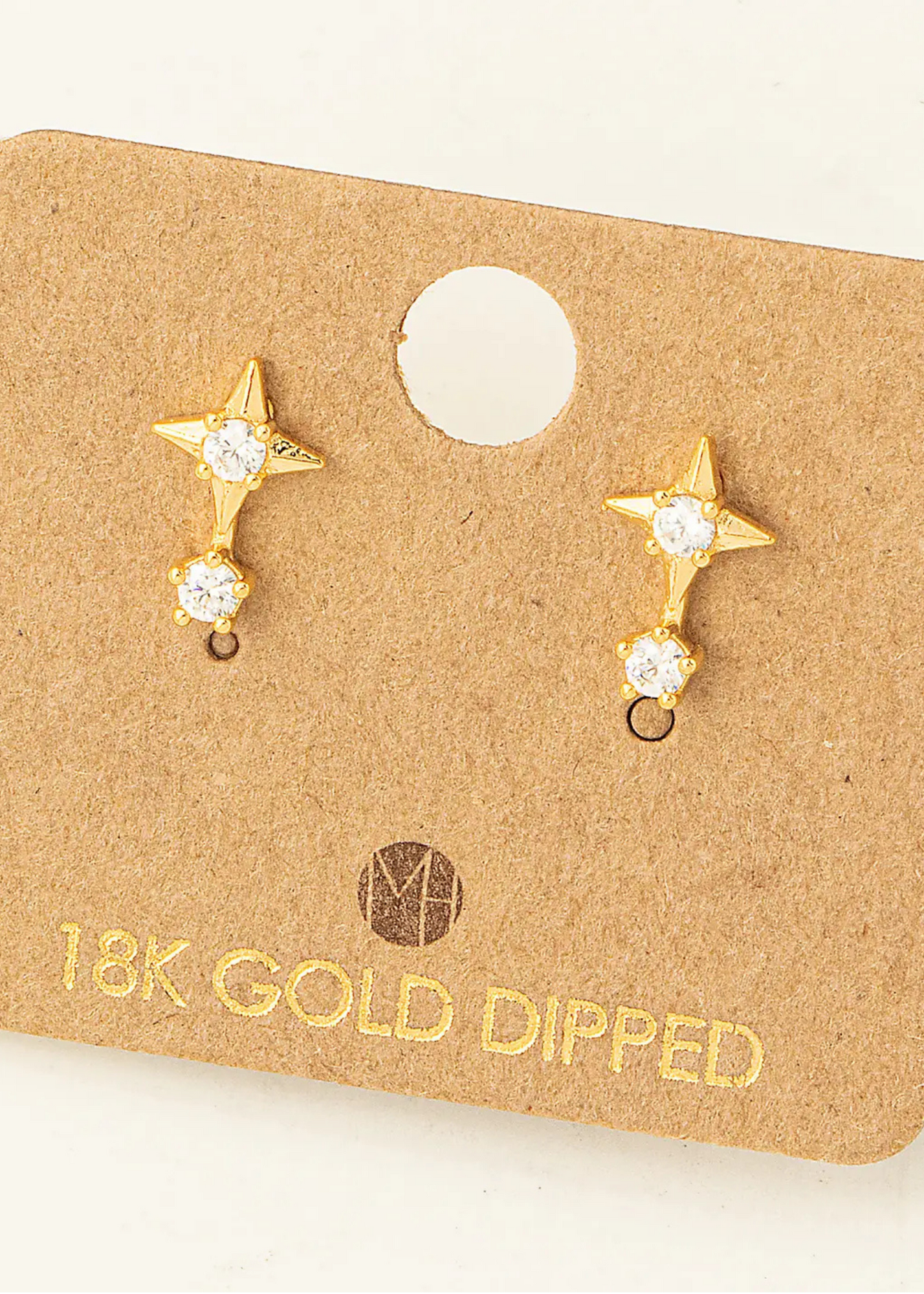 Mini North Star Earrings