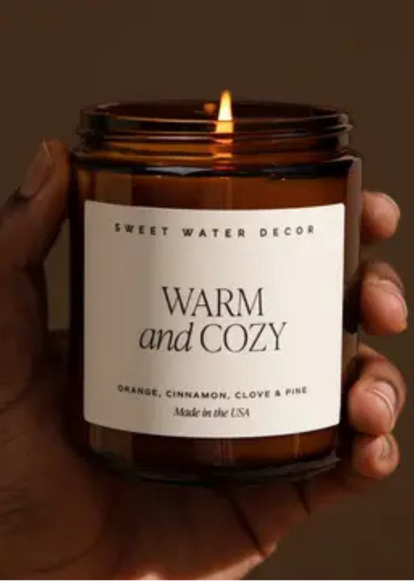 Warm and Cozy Candle