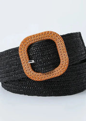 Braided Straw Belt