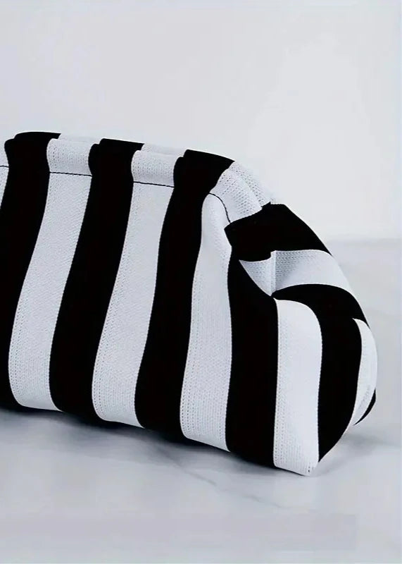 Dory Striped Clutch