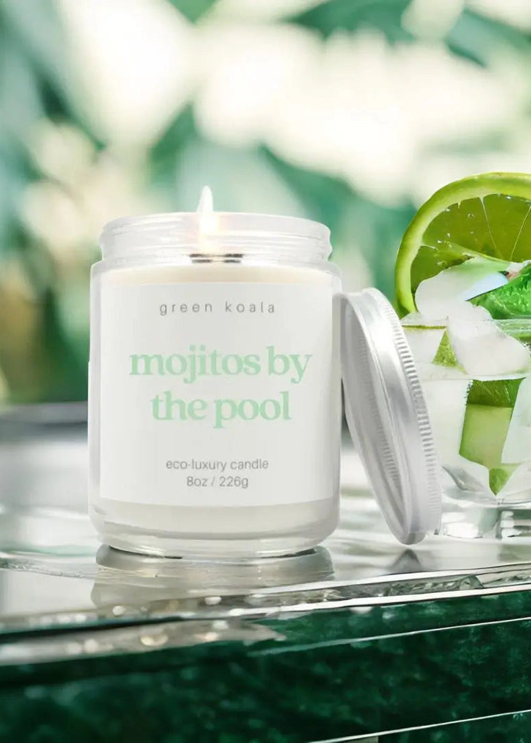 Green Koala Candles