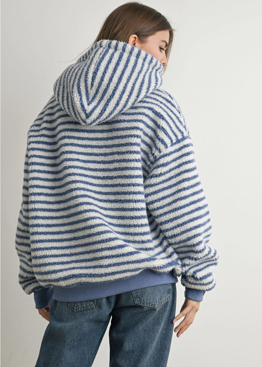 Sidney Striped Hoodie