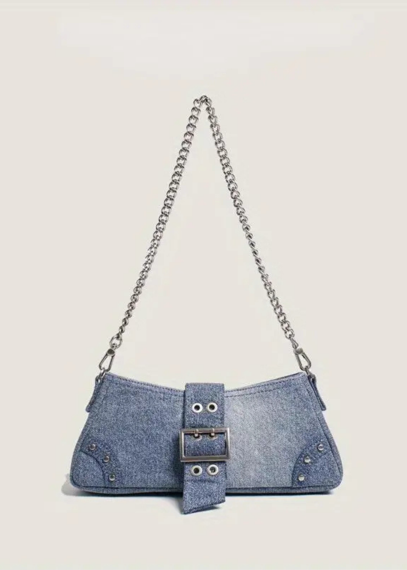 Denim Shoulder Bag