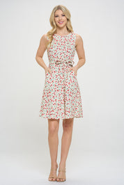 Cherry Print Dress