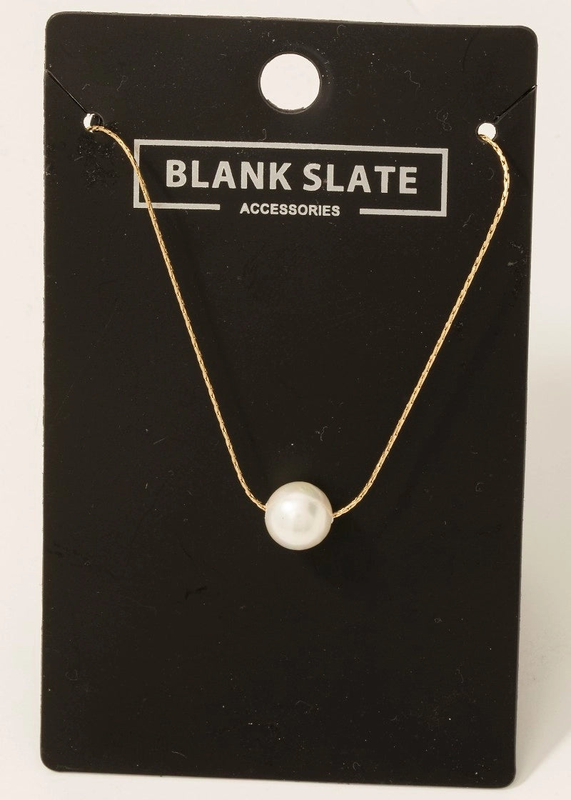 Dainty Pearl Necklace
