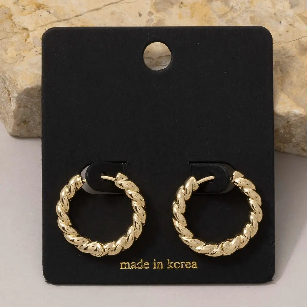 Mini Huggie Hoop Earring