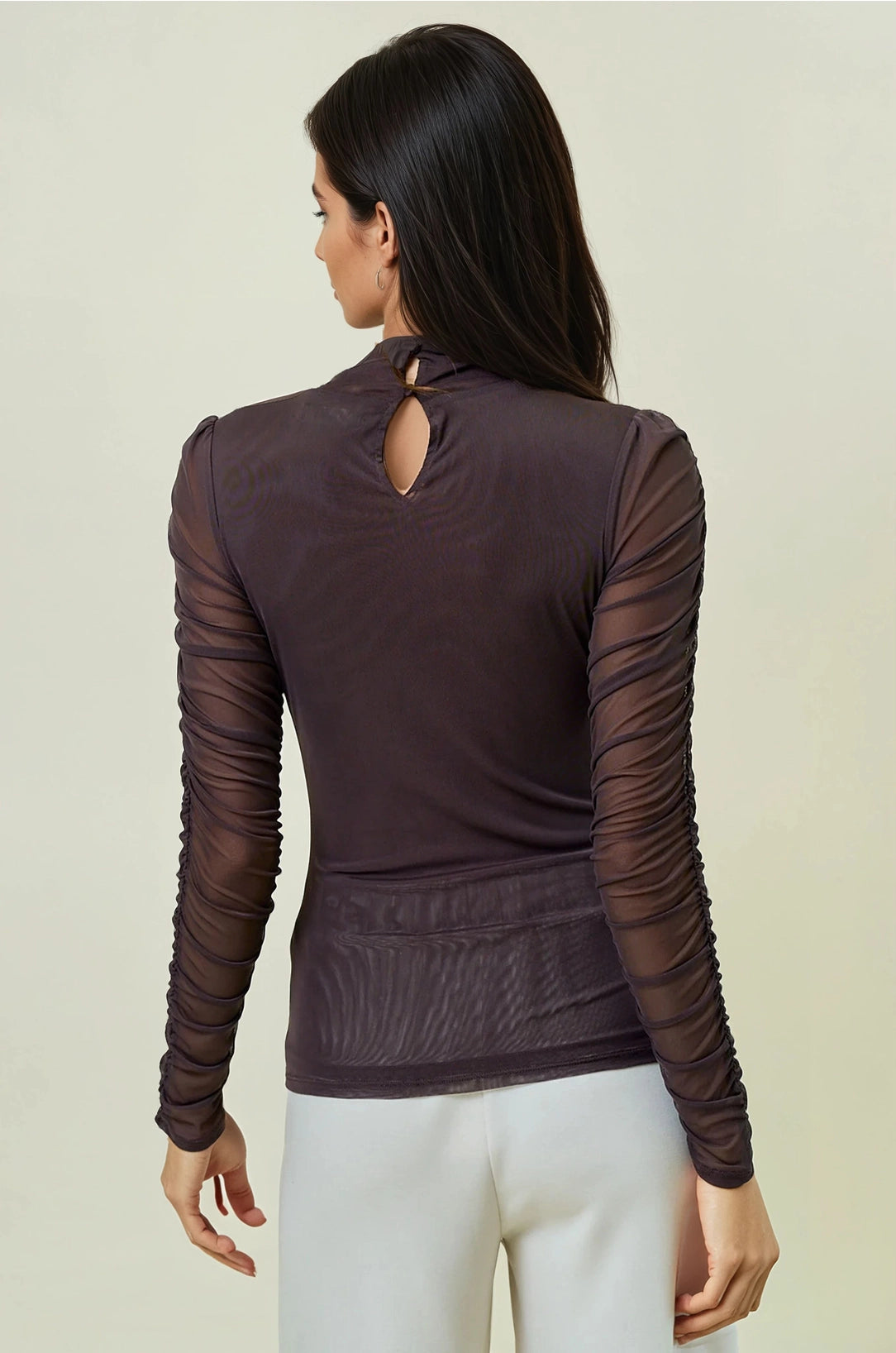Semi-Sheer Top