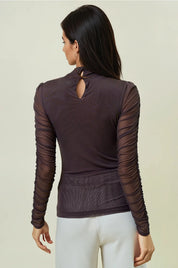 Semi-Sheer Top