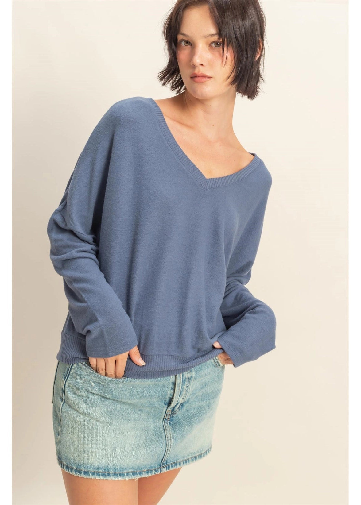 Versatile V-Neck Top