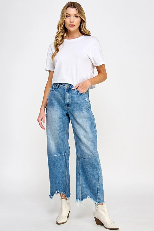 Slouchy Horseshoe Jeans