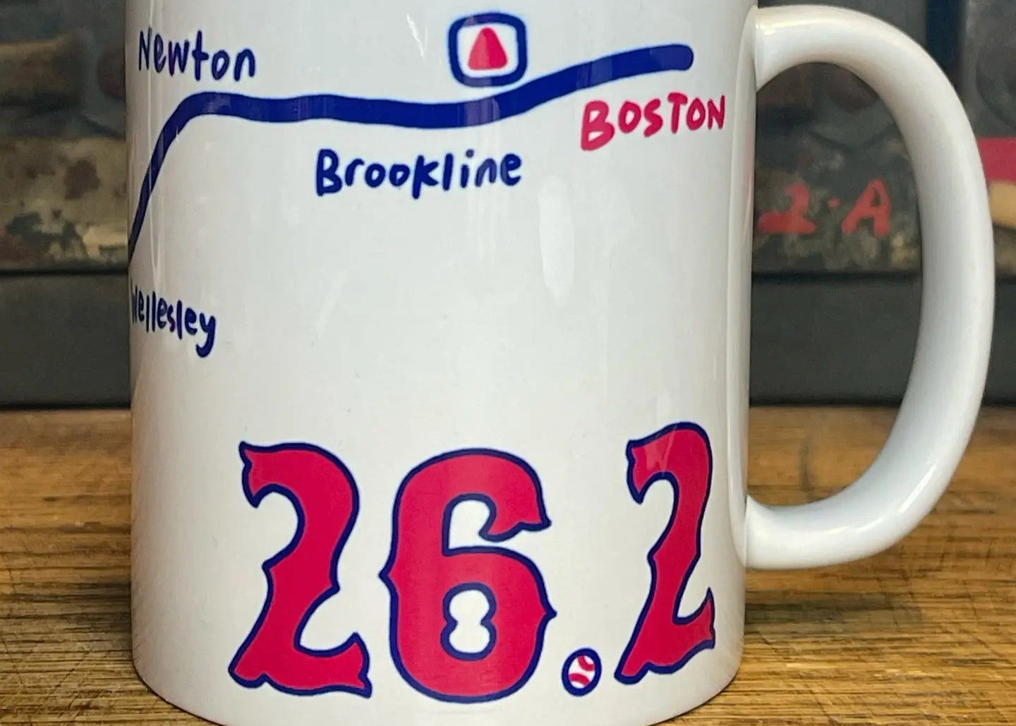 Boston Marathon 26.2 Mug
