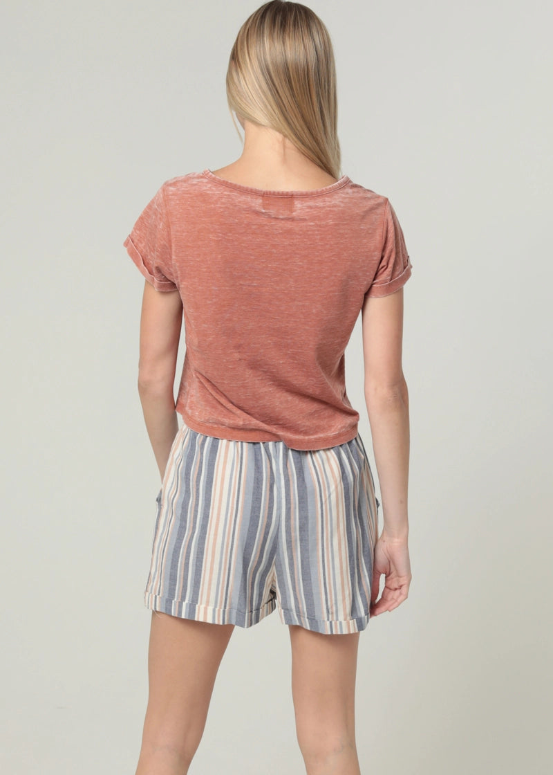 Sally Striped Shorts