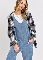 Falling for Denim Jumpsuit