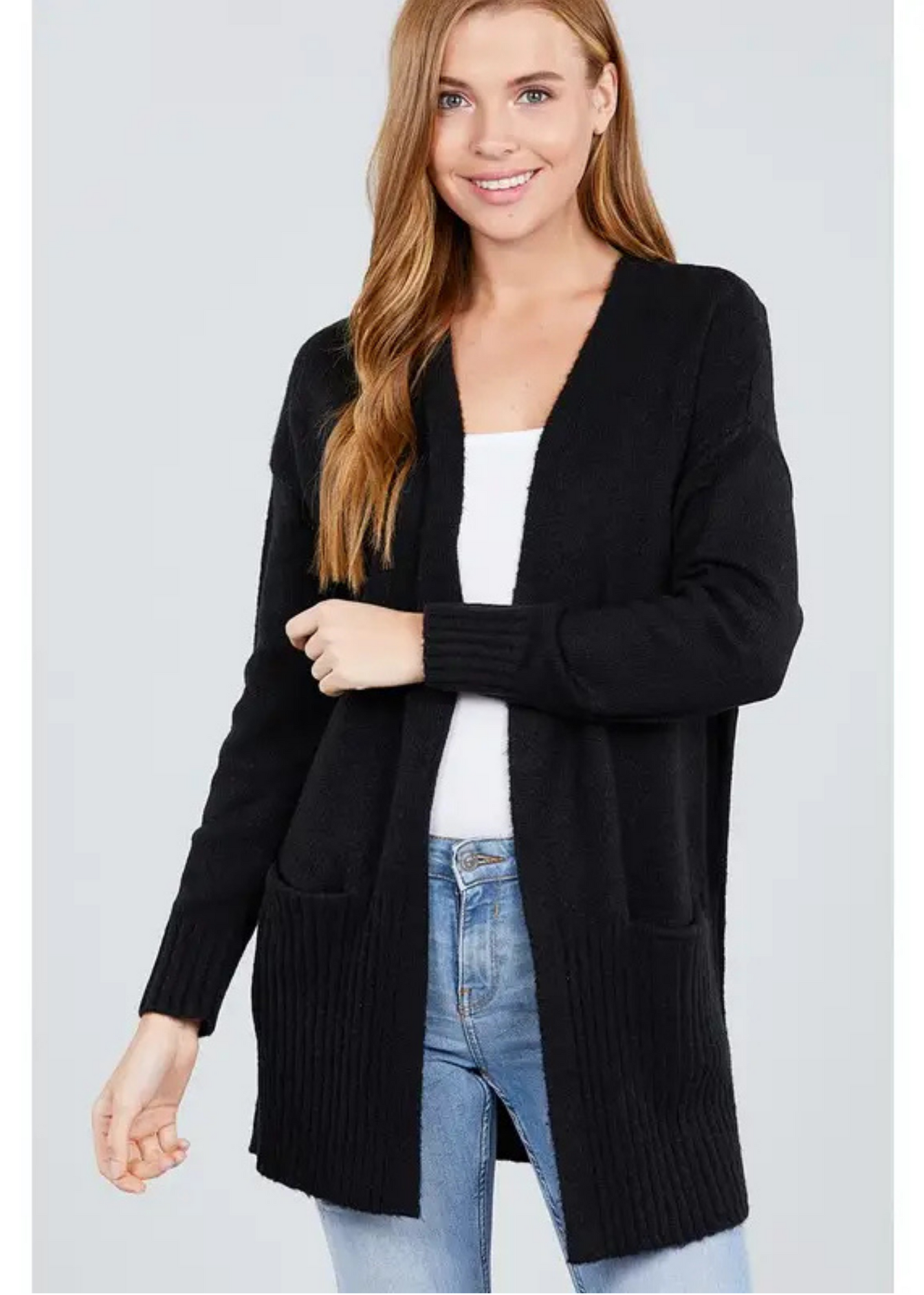 Ozzie Open Front Cardigan