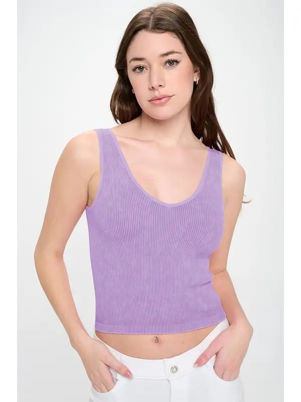 Stonewashed Tank Top