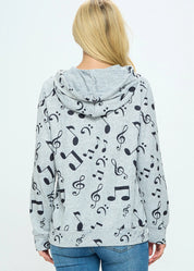 Musical Notes Hoodie