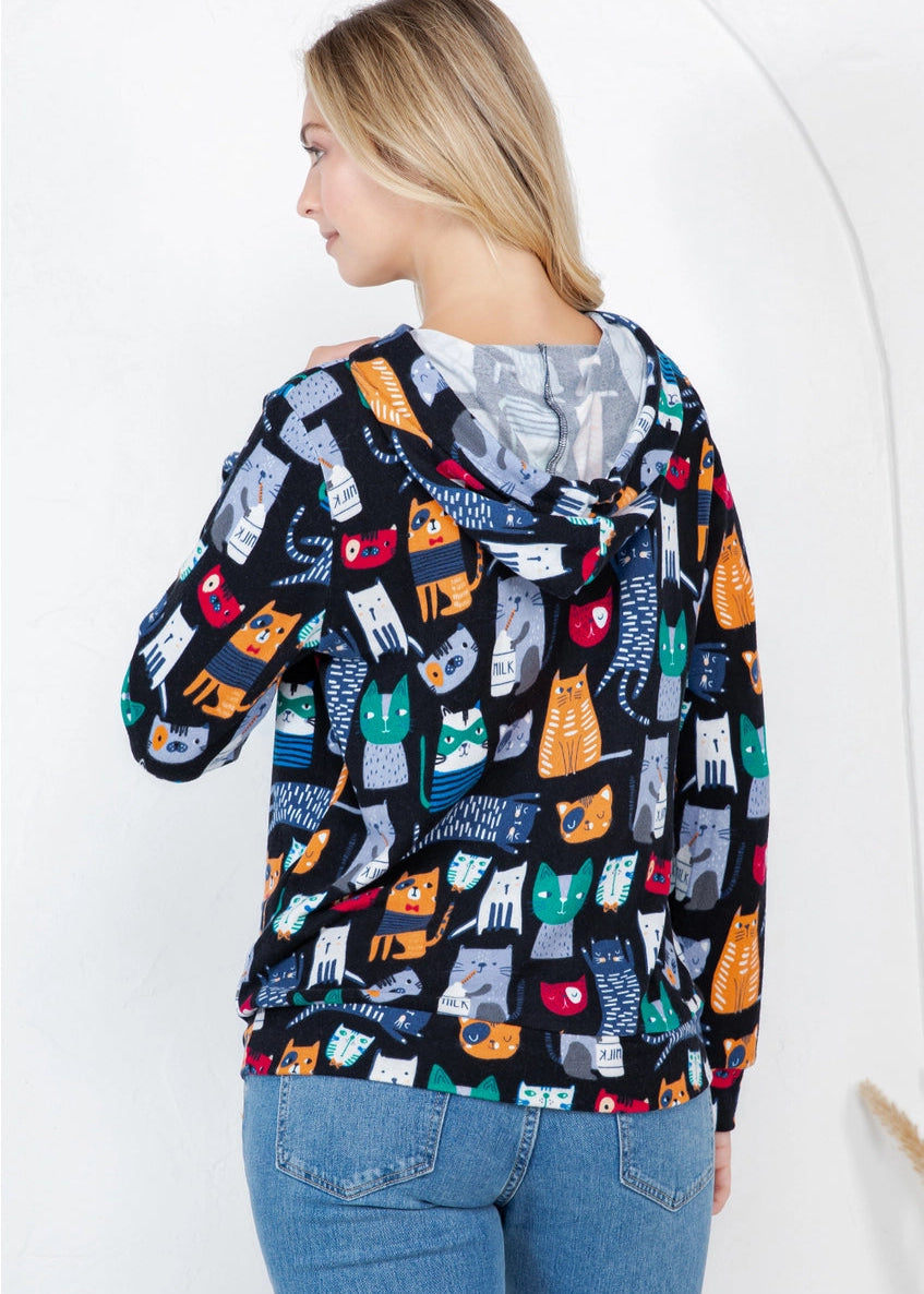 Cats Pullover