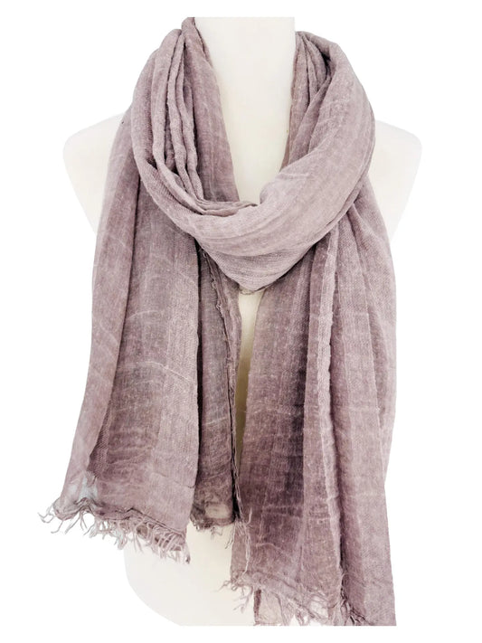 Stonewash Purple Scarf