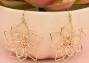 Wire Flopwer Earring