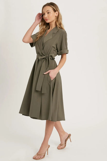 Terry Trench Dress