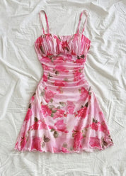 Peonies Mini Dress