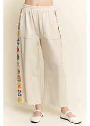 Crochet Trim Pants