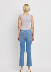 Clayton Crop Flare Jeans