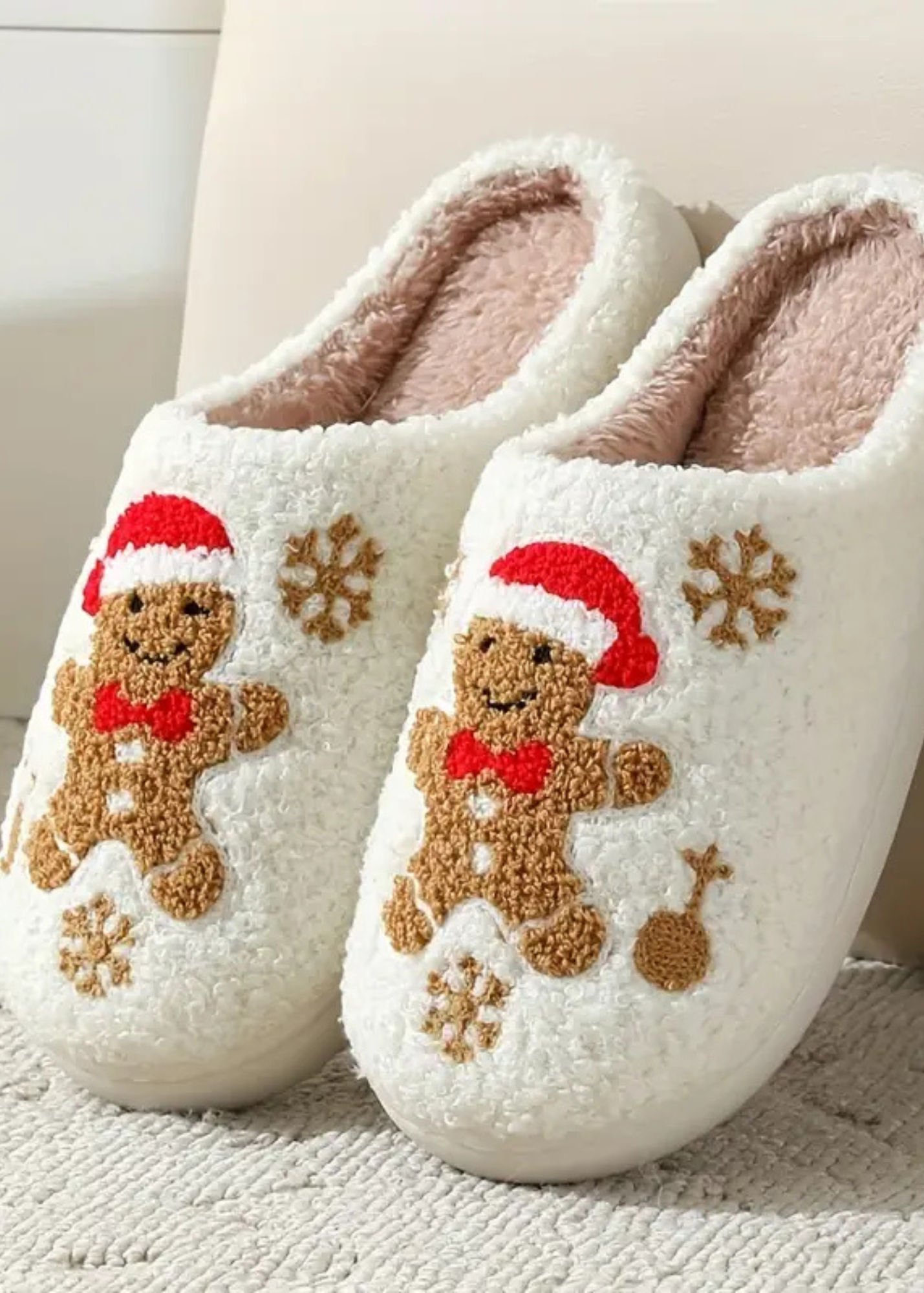 Gingerbread Man Slipper