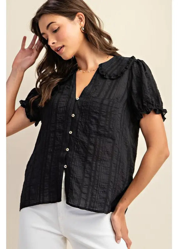 Peter Pan Collar Shirt