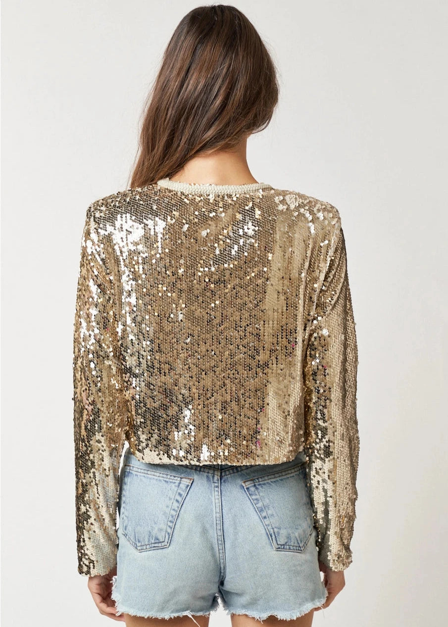 Sasha Sequin Jacket