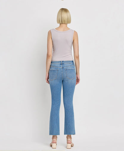 Clayton Crop Flare Jeans