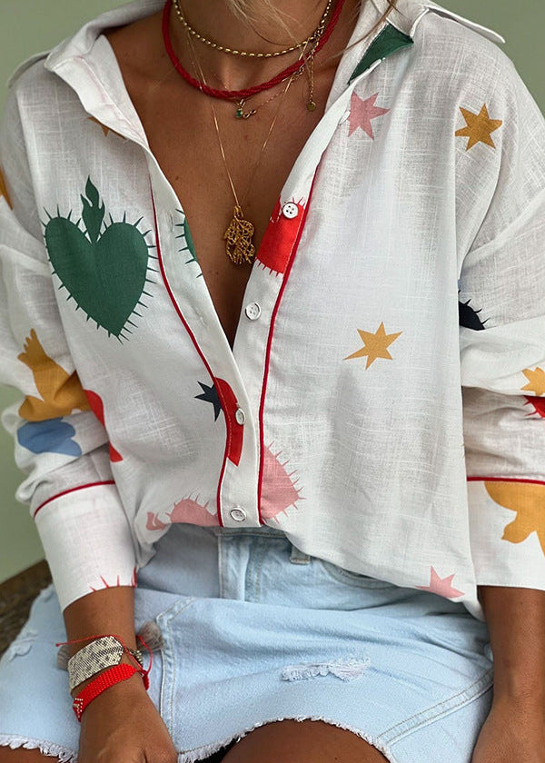 Sunshine Unique Print Blouse