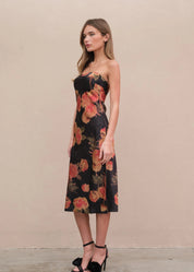 Fire Lilies Tube Dress