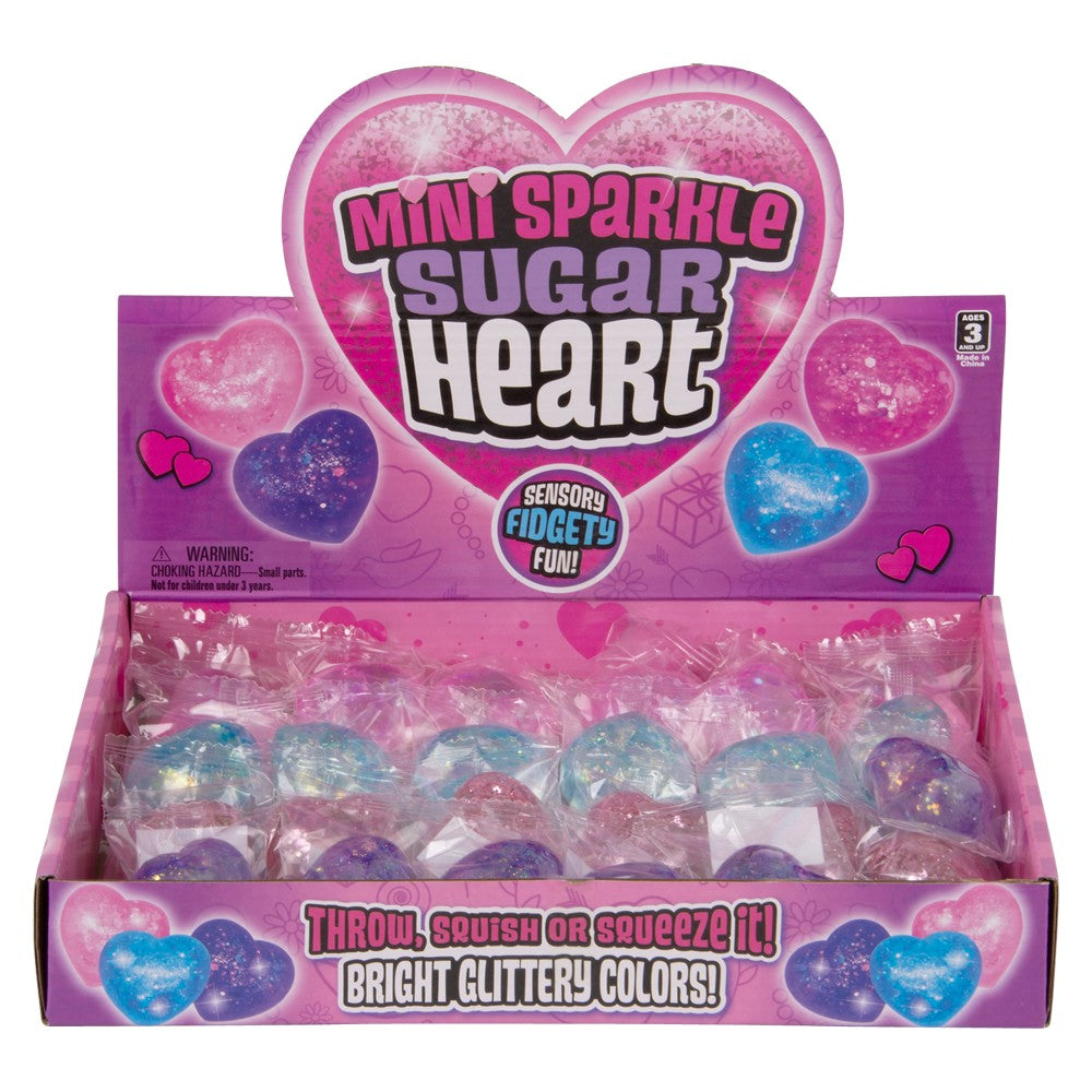 Mini Squeezy Sparkle Hearts